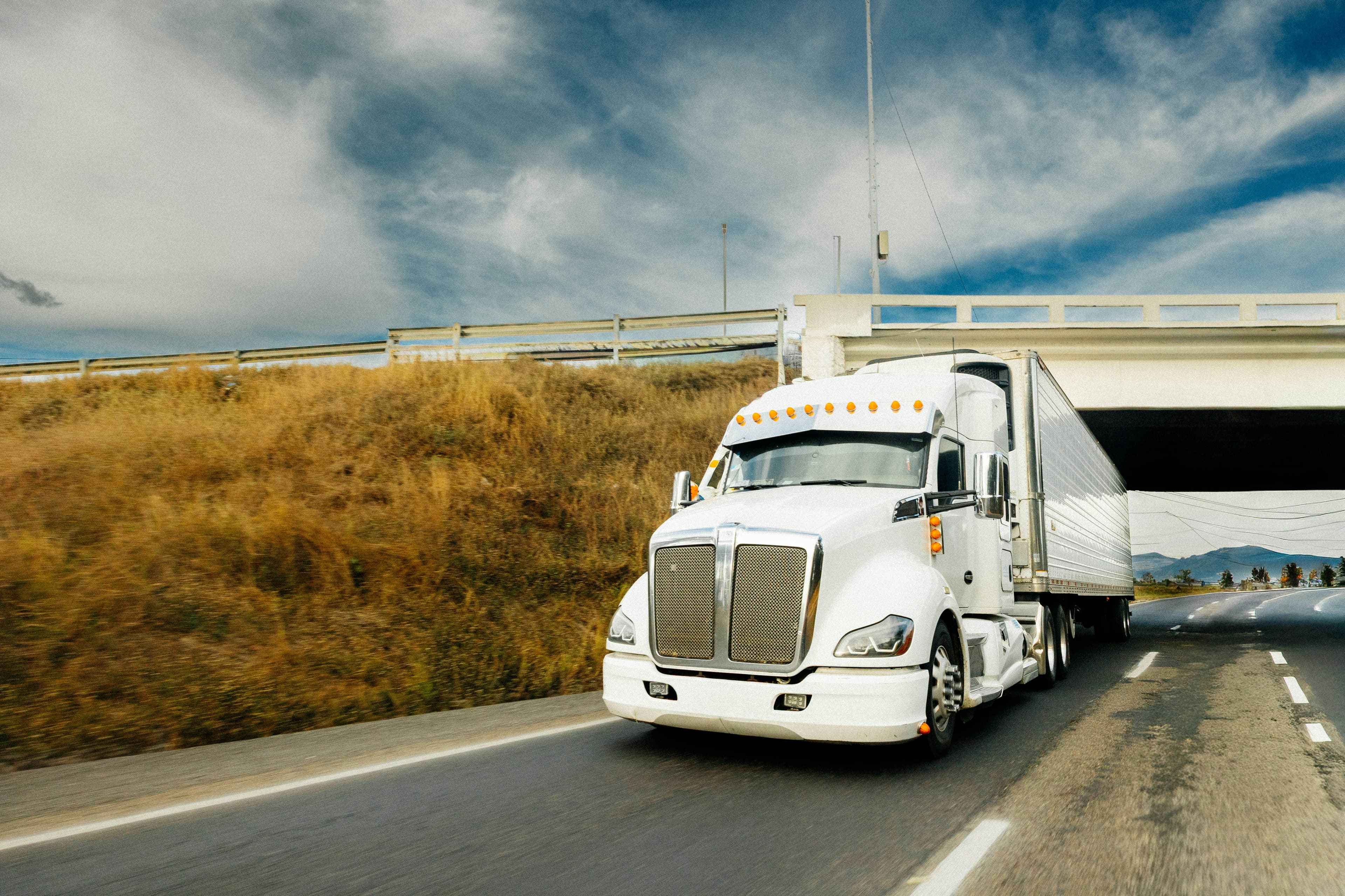 Owner-operator truck driver.